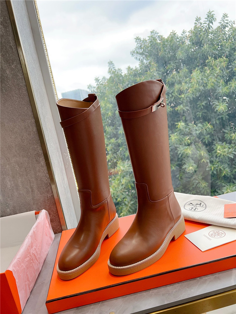H**me5 faustine boot in brown