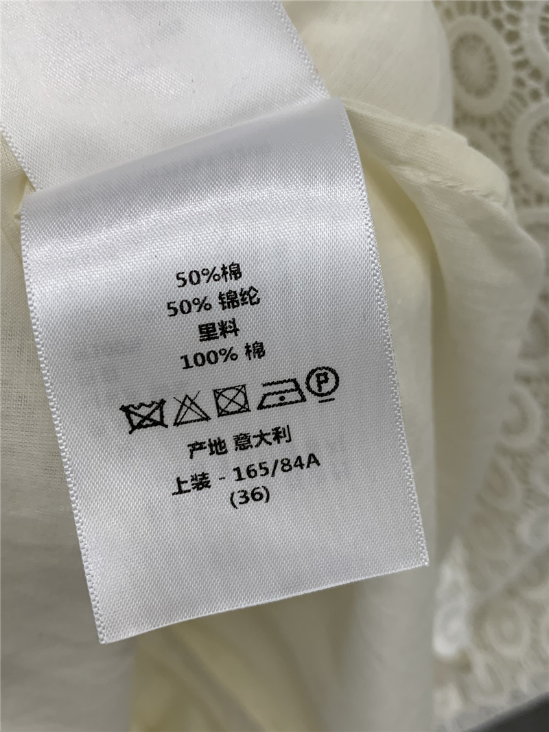 D10r lace patchwork sleeveless dress replica d&g clothing