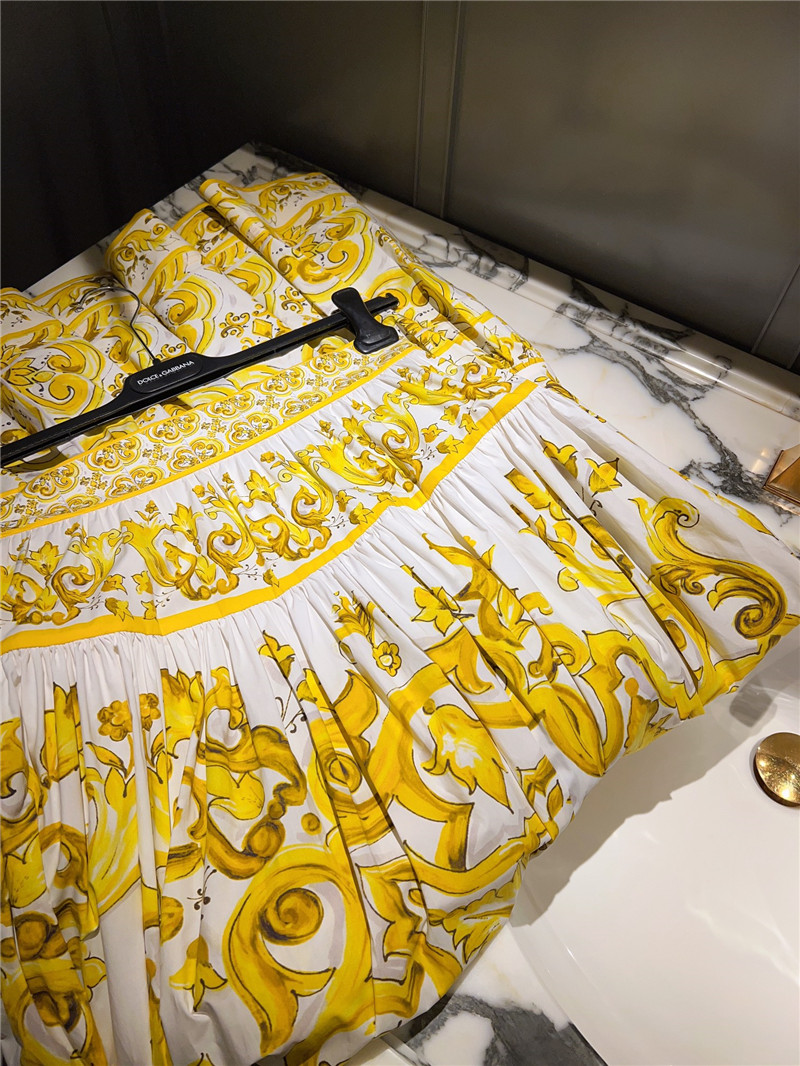 Dolce & Gabbana d&g glaze series long skirt replica clothes