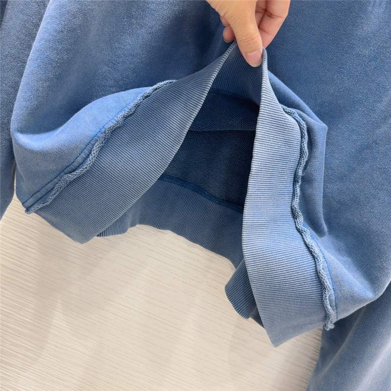 M1um1u simple long-sleeved sweatshirt replica clothing sites