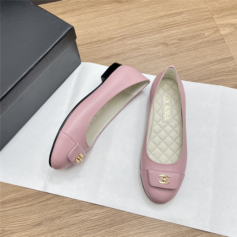 Ch**el pink ballet flats