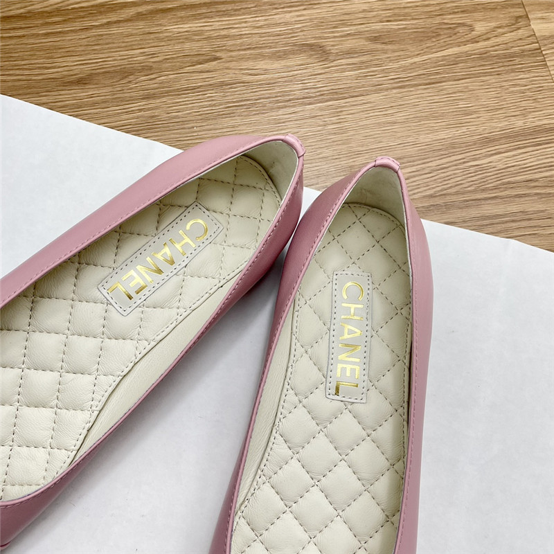 Ch**el pink ballet flats
