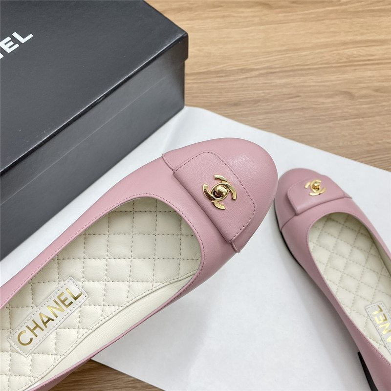 Ch**el pink ballet flats