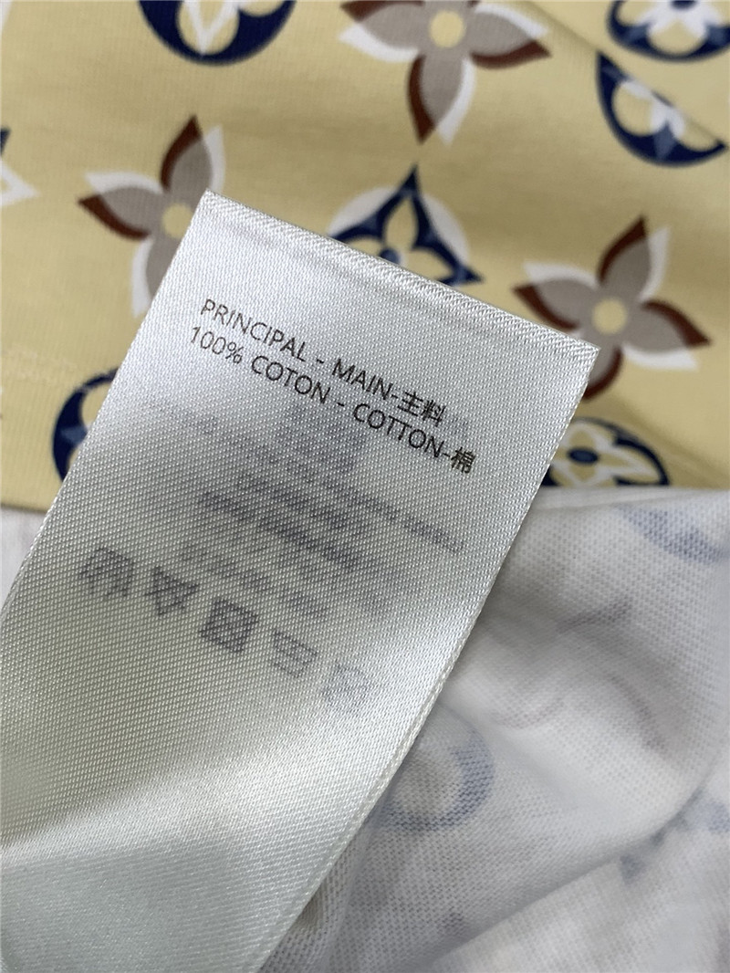 l0vis Vvtt0n lv round neck short sleeve t-shirt replicas clothes