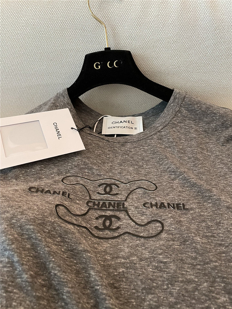 Ce1i*e mid-century grey short-sleeved replica clothing sites
