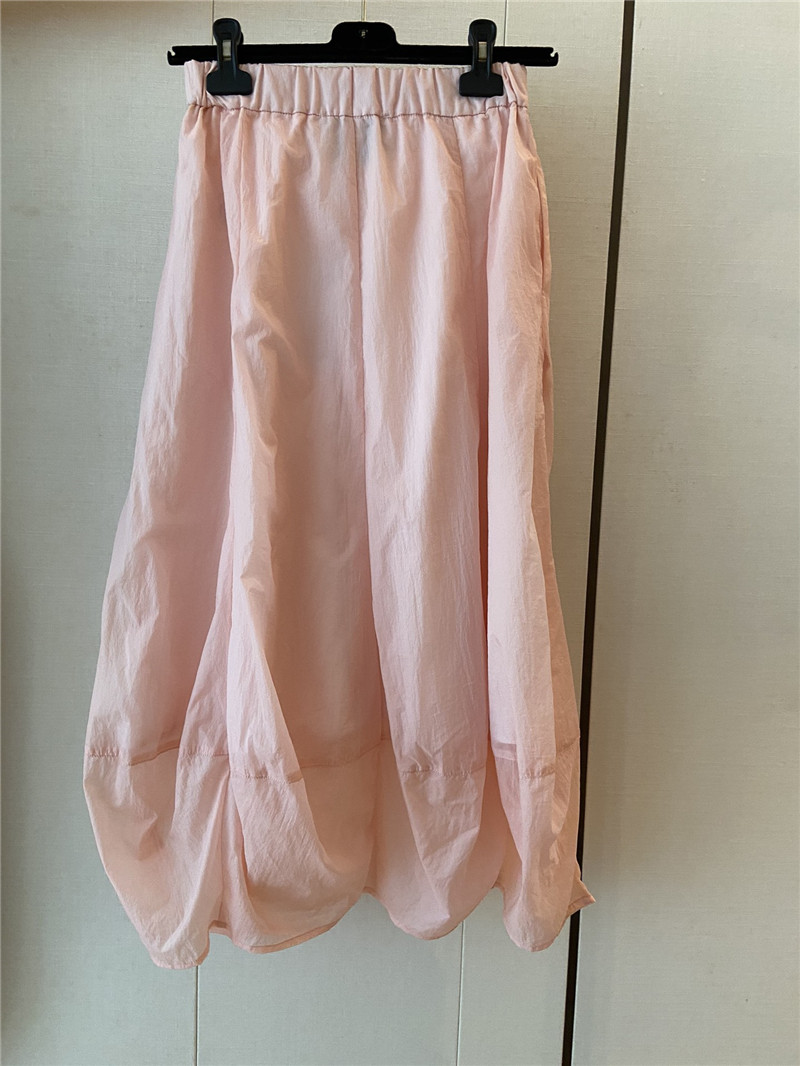 Ch**el new see-through pink skirt replicas clothes