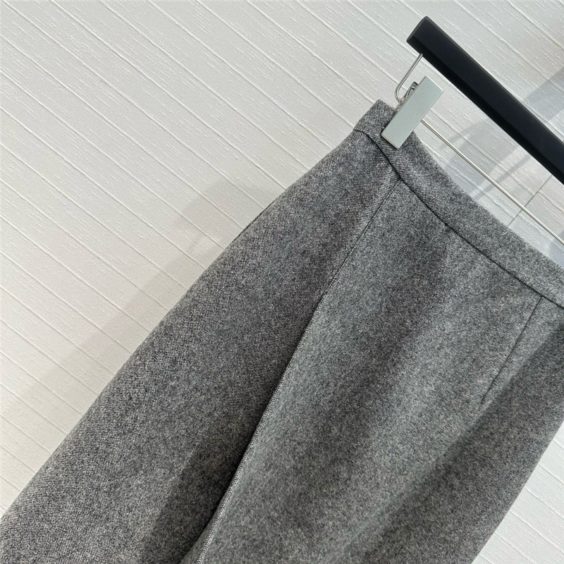 D10r grey long skirt replica d&g clothing