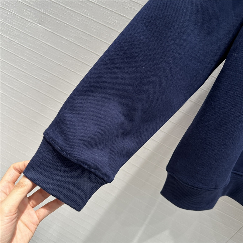 Chloé small stand collar embroidered sweatshirt replica clothes