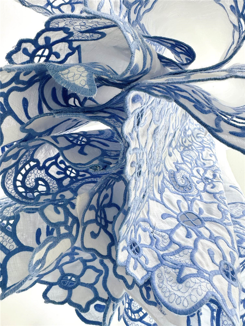 zimm embroidery detail long dress replica clothes