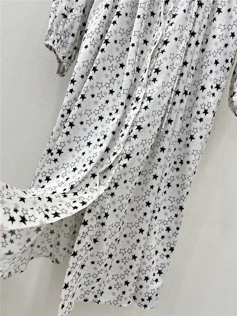 Vanitoo printed long-sleeved dress replica d&g clothing
