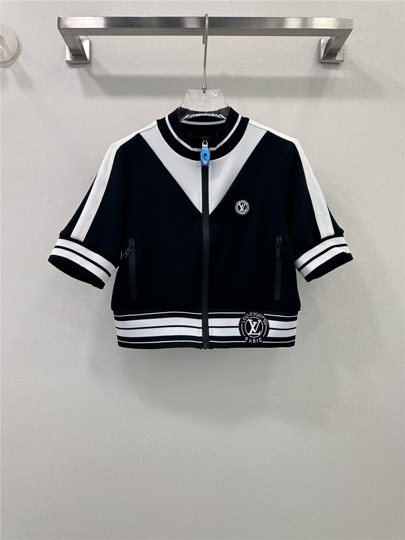 l0vis Vvtt0n lv ribbed collar short jacket replica clothes