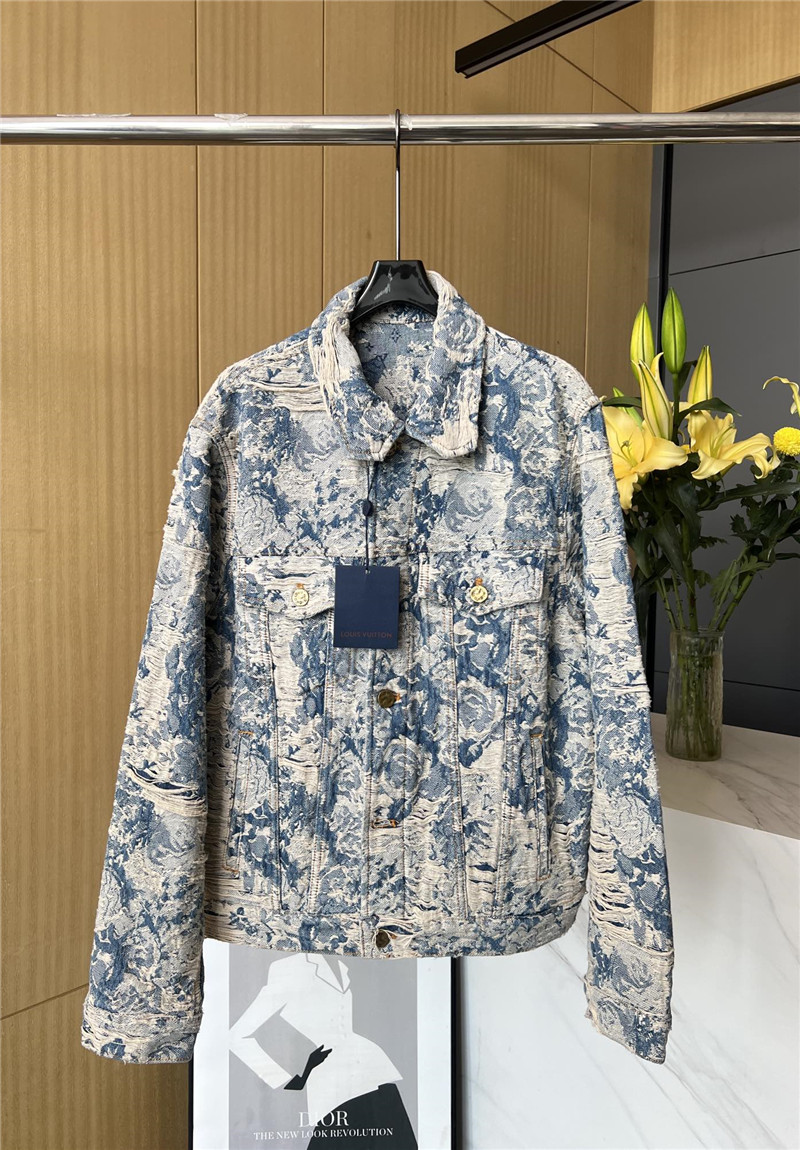 l0vis Vvtt0n lv tassel denim jacket replicas clothes