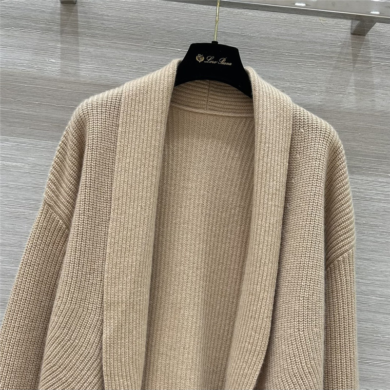 L0r0 P1ana cashmere cardigan replica designer clothes