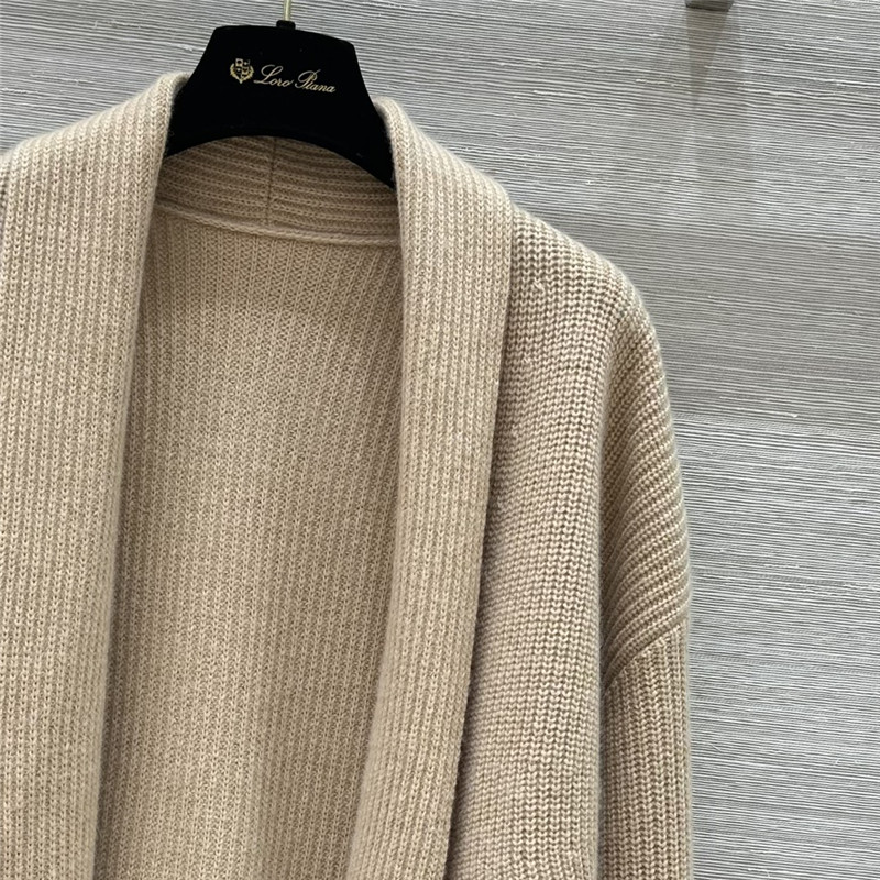 L0r0 P1ana cashmere cardigan replica designer clothes