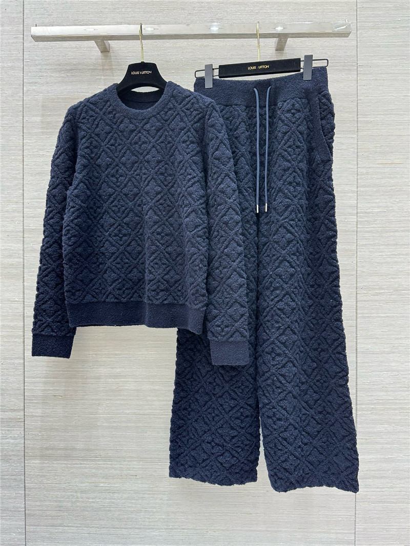 l0vis Vvtt0n lv monogram straight trousers replica clothes