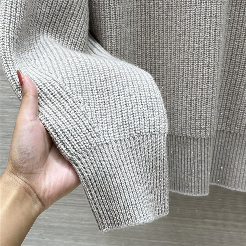 BC sequined cashmere crew neck sweater replicas clothes
