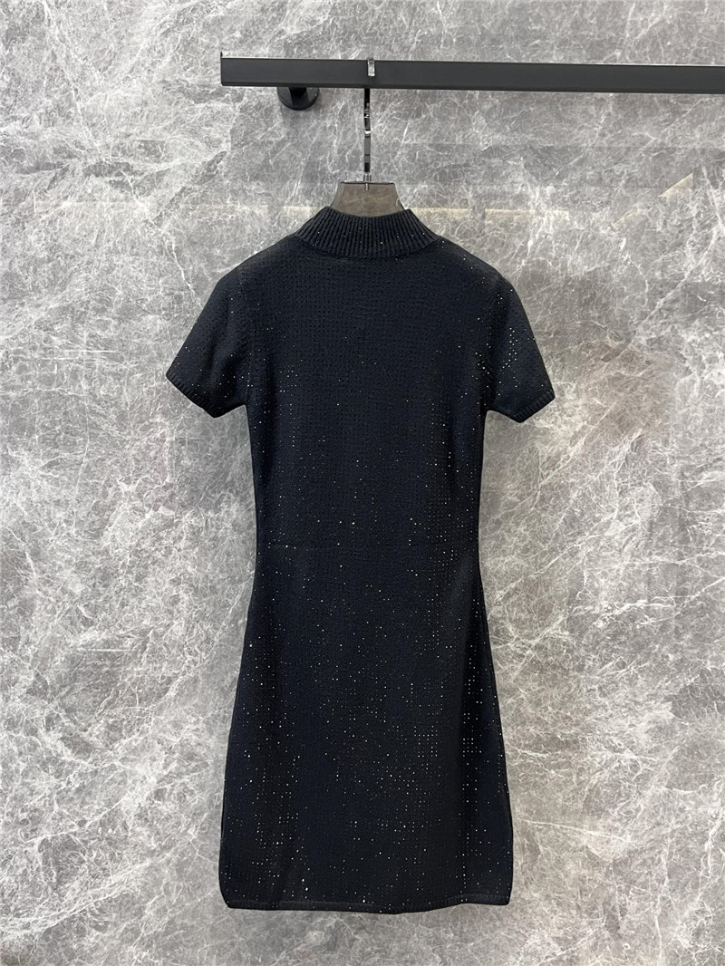 A1exa*der wang rhinestone knitted dress replicas clothes