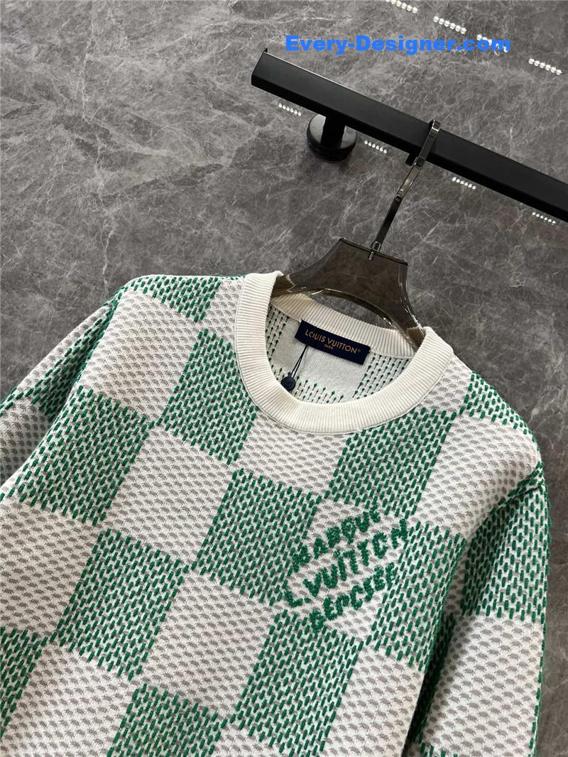 l0vis Vvtt0n lv knitted crew neck sweater replica clothing sites