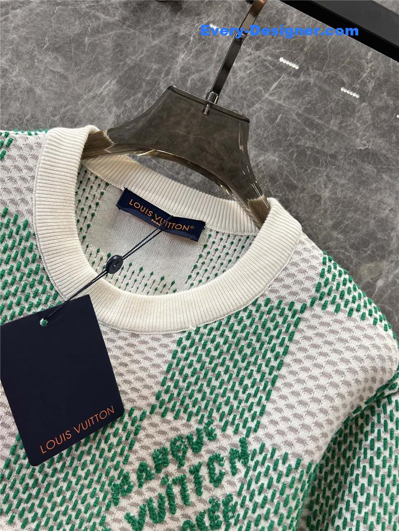 l0vis Vvtt0n lv knitted crew neck sweater replica clothing sites