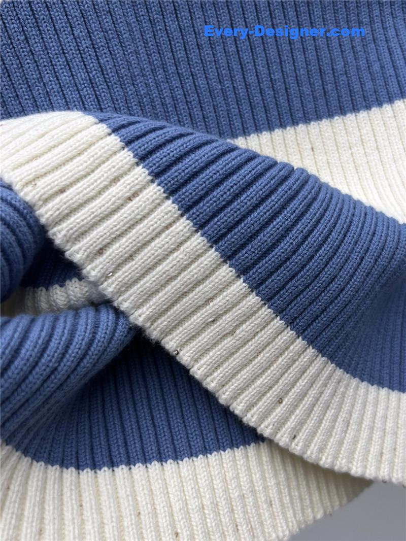 BC striped crew neck sweater replica d&g clothing