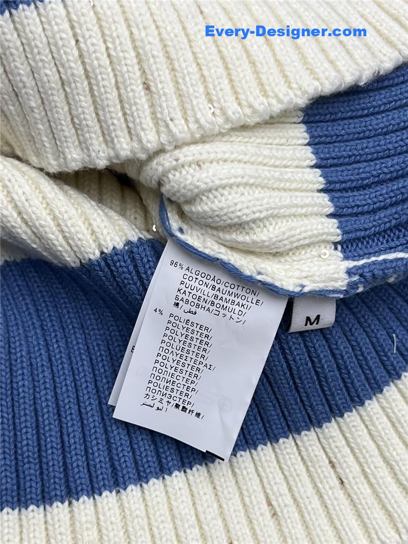 BC striped crew neck sweater replica d&g clothing