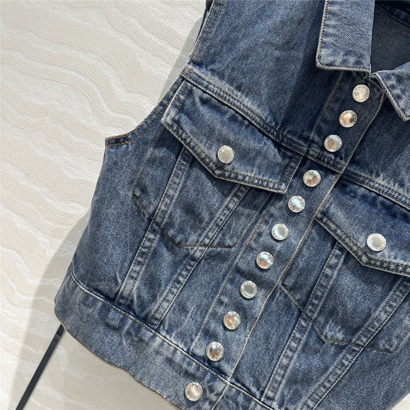 A1exa*der wang denim vest jacket replica clothes