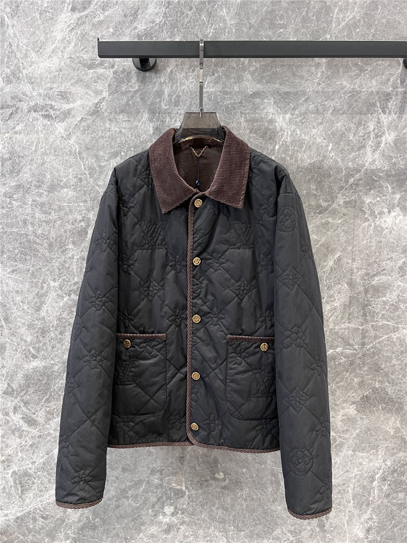 l0vis Vvtt0n lv old flower quilted cotton jacket replicas clothes
