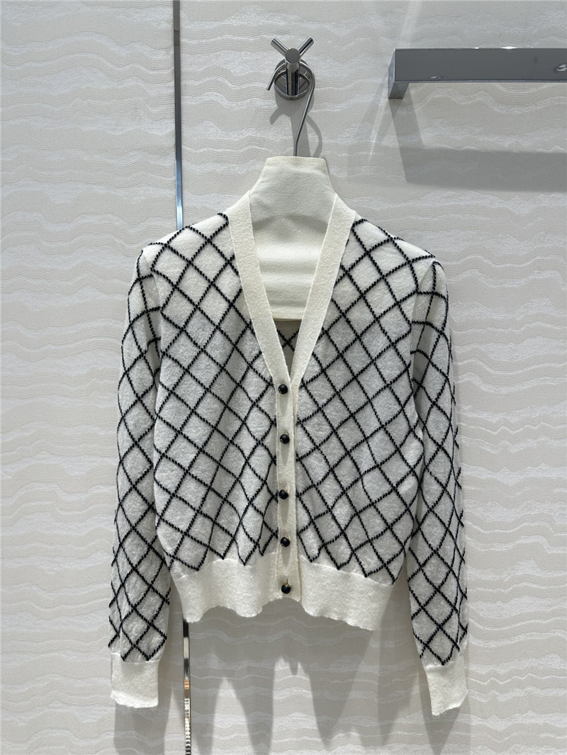 D10r knitted v-neck small cardigan replica clothing sites