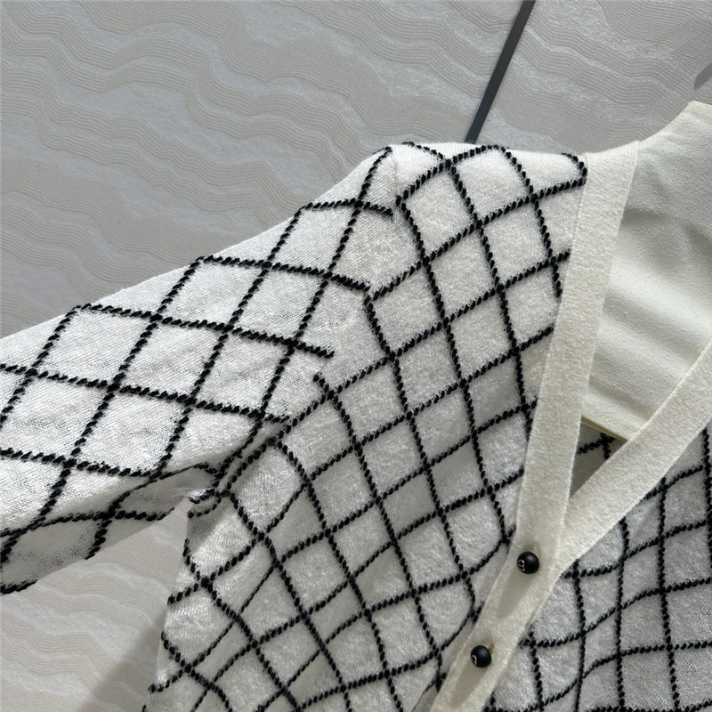 D10r knitted v-neck small cardigan replica clothing sites