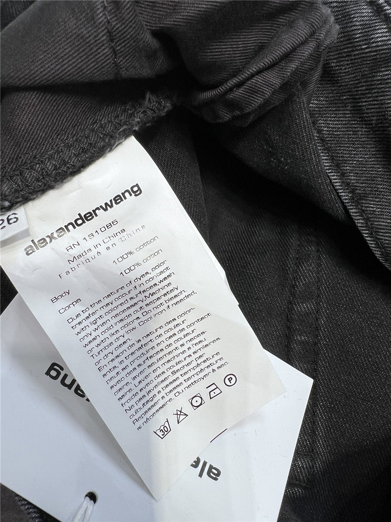 A1exa*der wang straight jeans replicas clothes