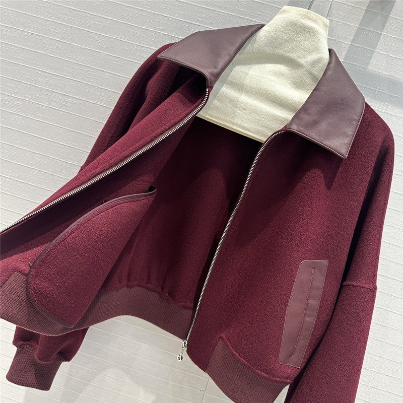 H**me5 cashmere and leather jacket replica clothing sites