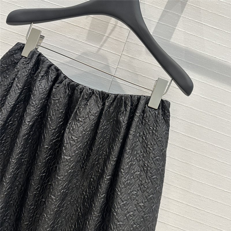 Pra*a pleated seersucker bud skirt replica d&g clothing