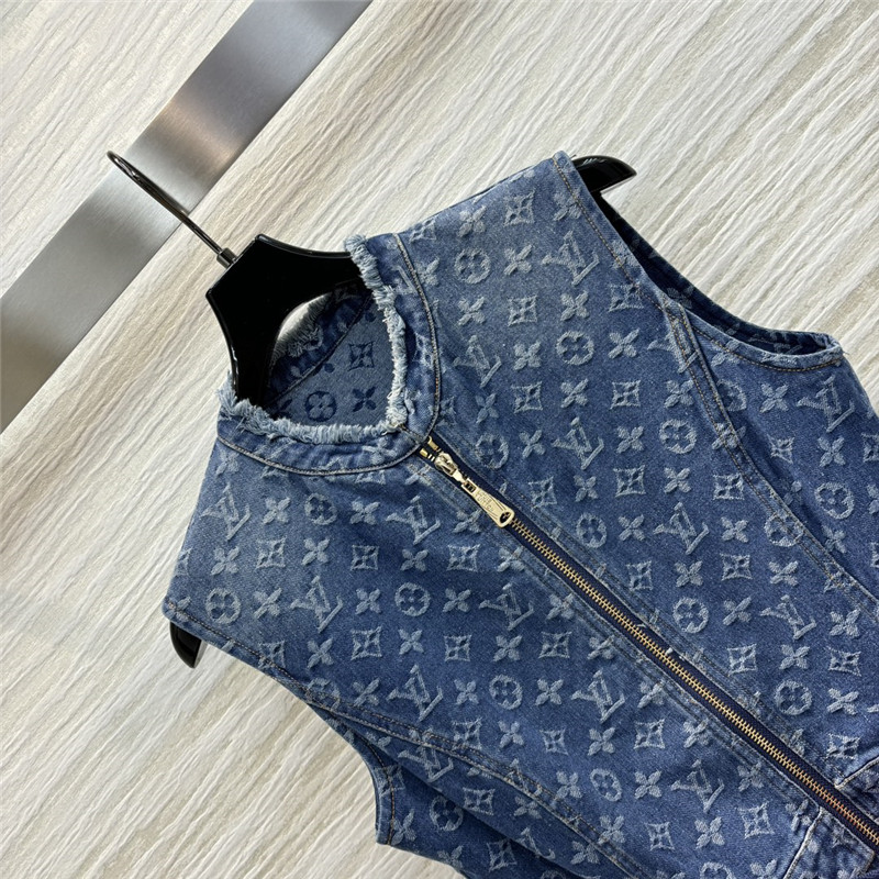 l0vis Vvtt0n lv jacquard vest dress replica designer clothes