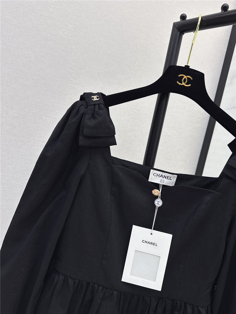 Ch**el cotton and linen shirt replica clothing sites