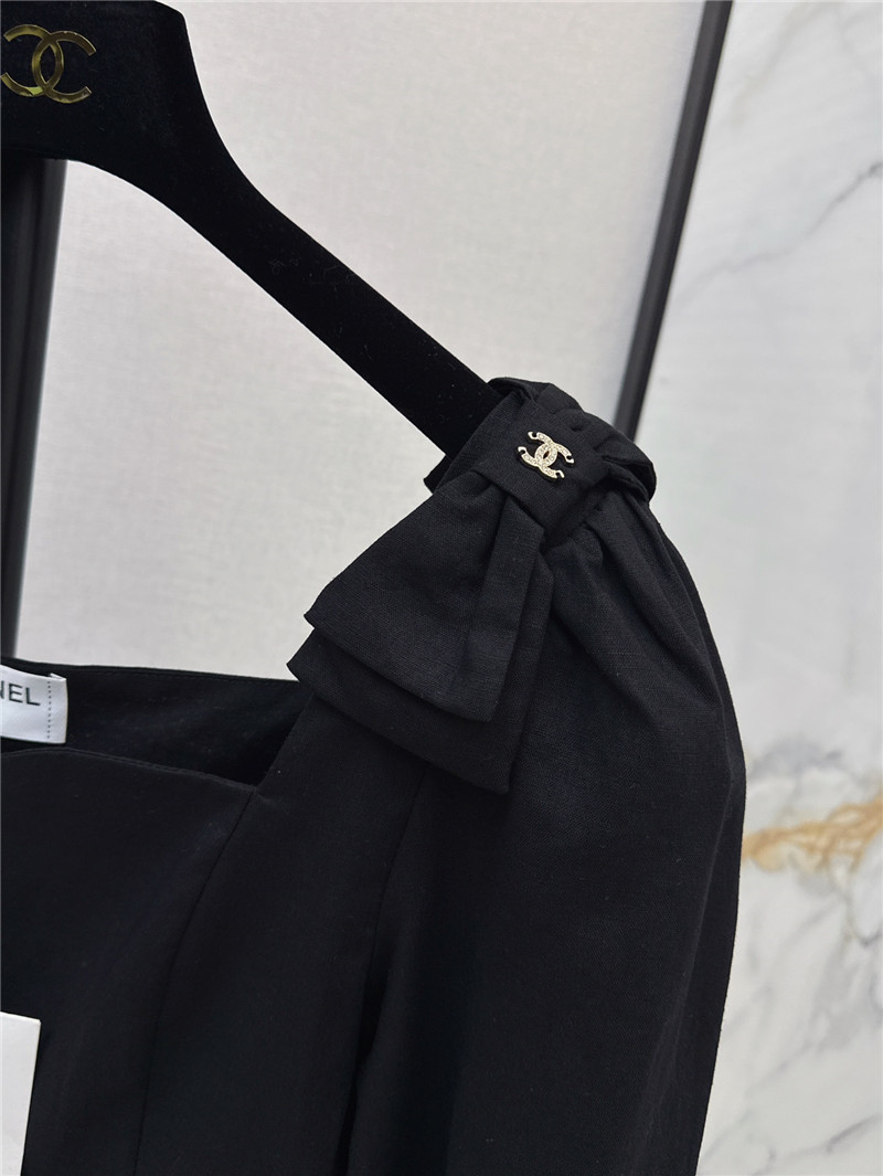 Ch**el cotton and linen shirt replica clothing sites