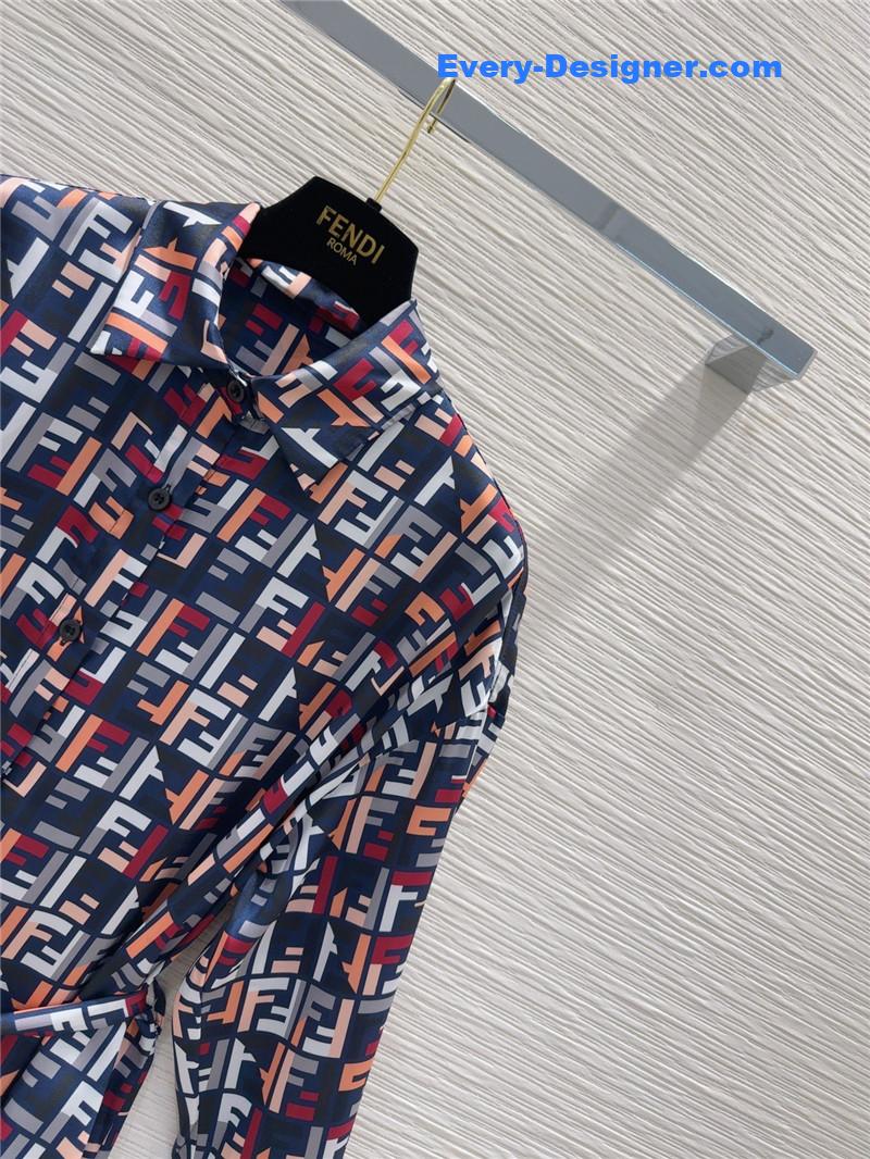 F**di nautical series shirt dress replica clothing sites