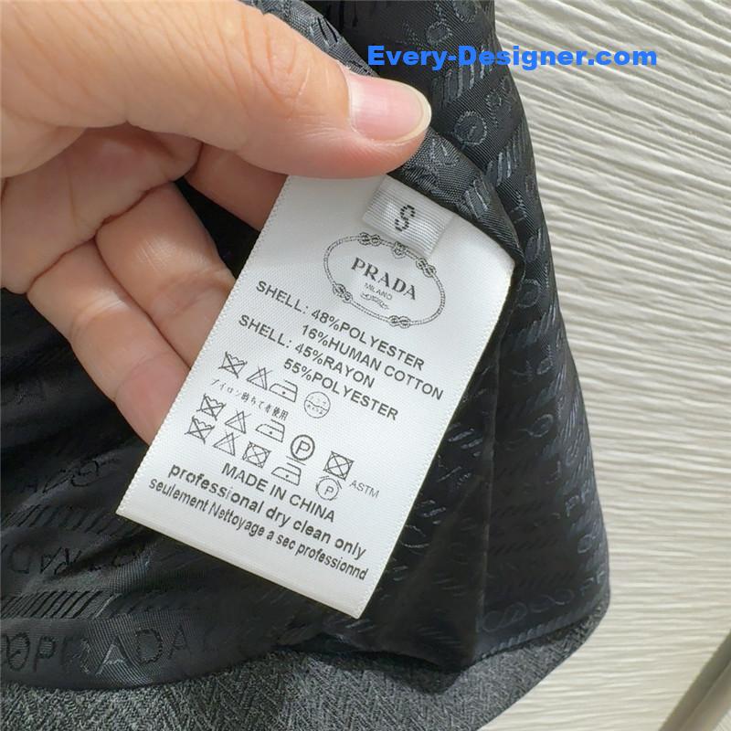 Pra*a classic logo suit replica clothing sites