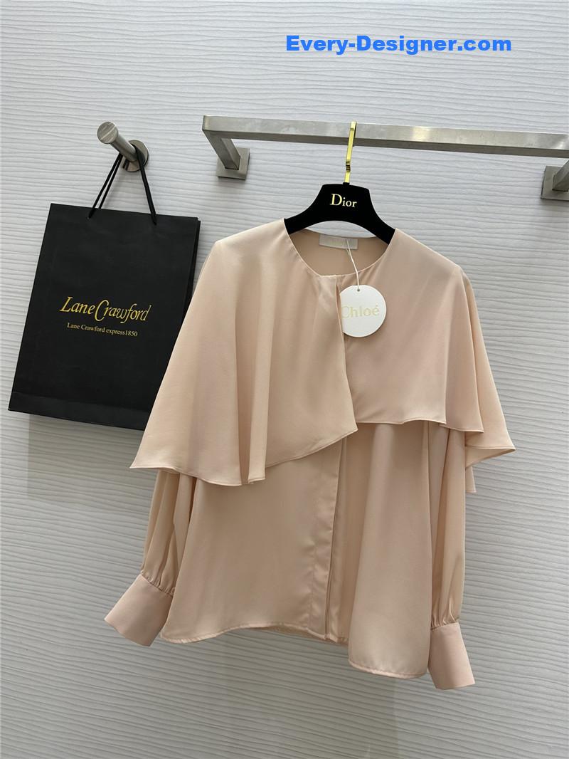 Chloé cape shirt replica designer clothing websites
