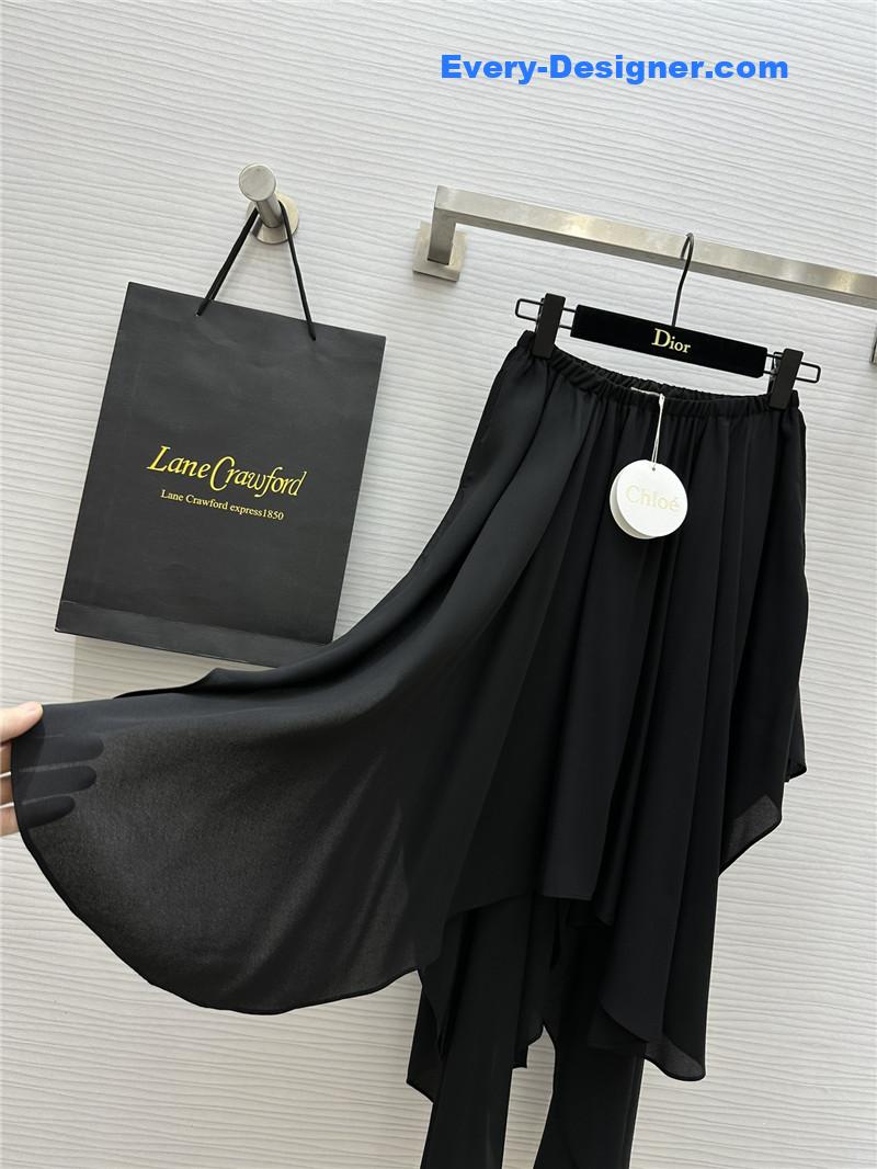 Chloé irregular skirt cheap replica designer clothes