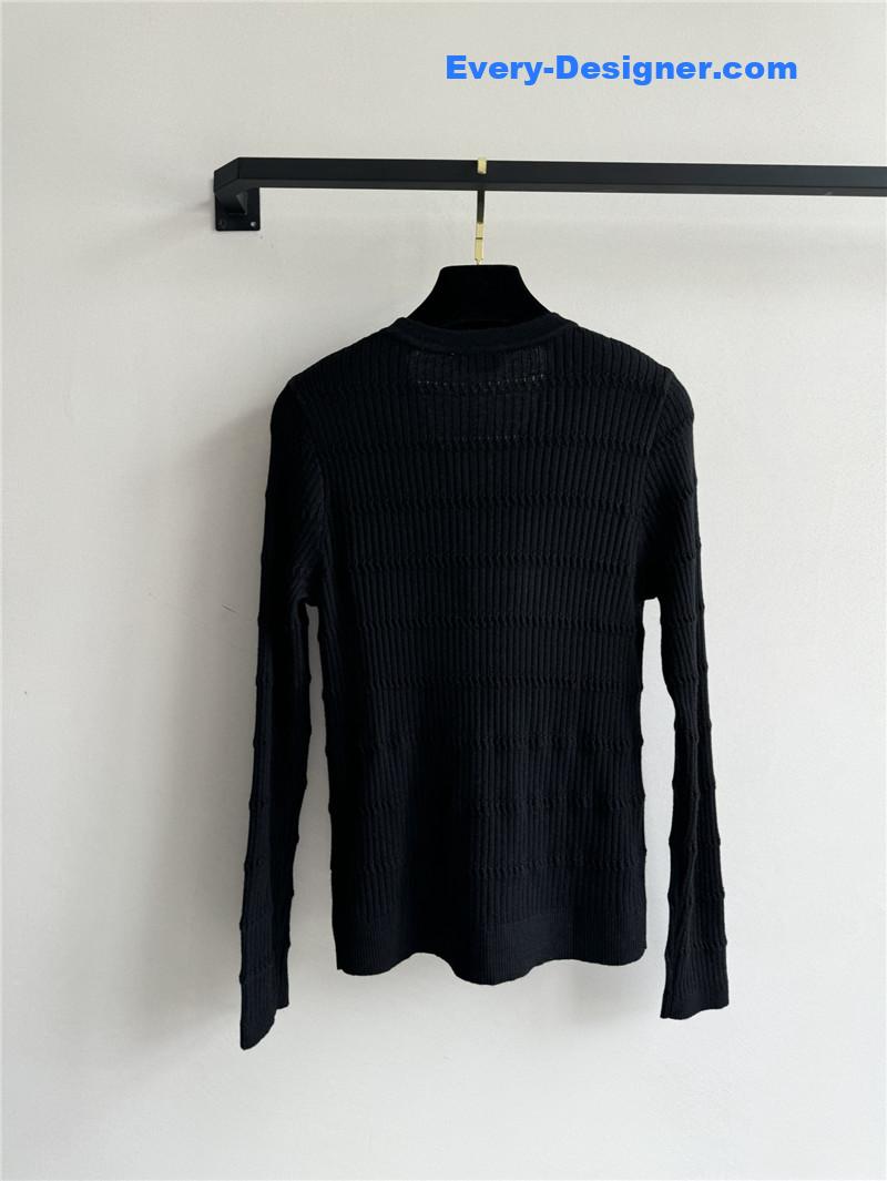 Y51 hollow knitted long-sleeved cardigan replicas clothes
