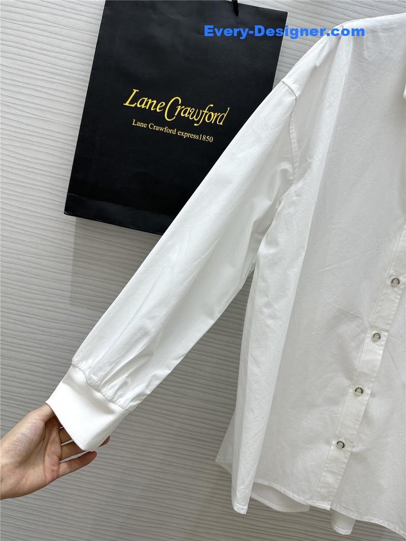 a1exa*der Mcqv*en logo embellished shirt replica clothing