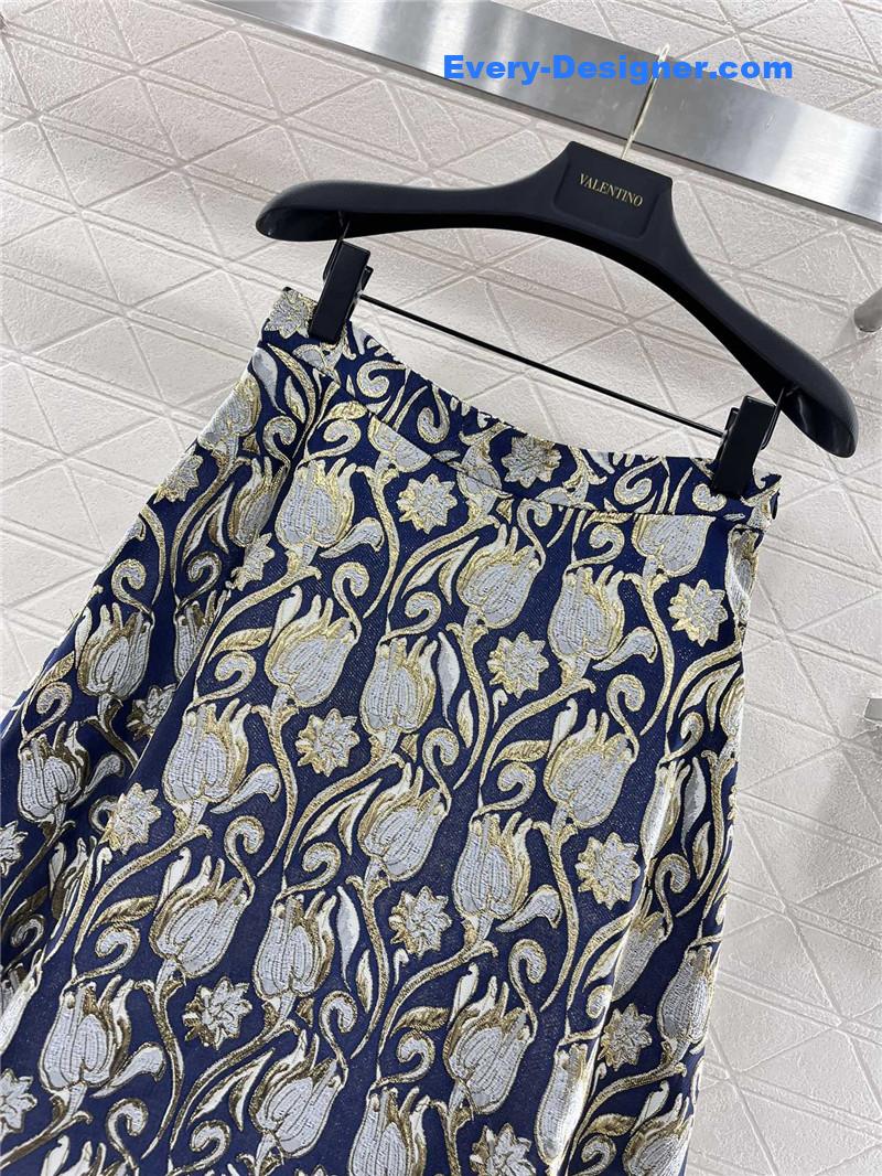 Va1e*ntin0 heavy embroidered skirt replica clothing sites