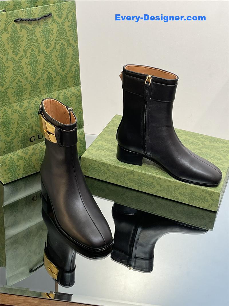 Gvc*1 retro g 35mm leather ankle boots