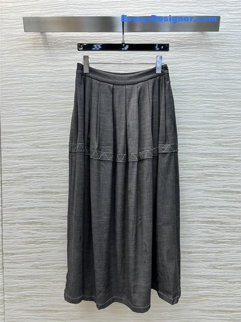 b0tt*ga Ven*ta a -line pleated skirt replica clothing sites