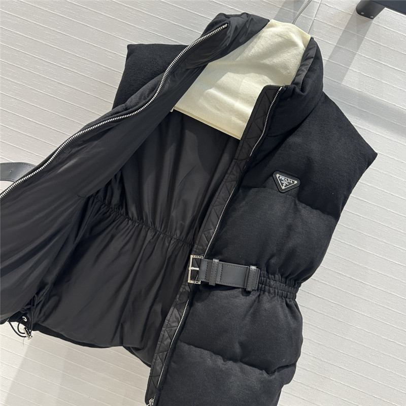 Pra*a wool down vest replica clothing sites