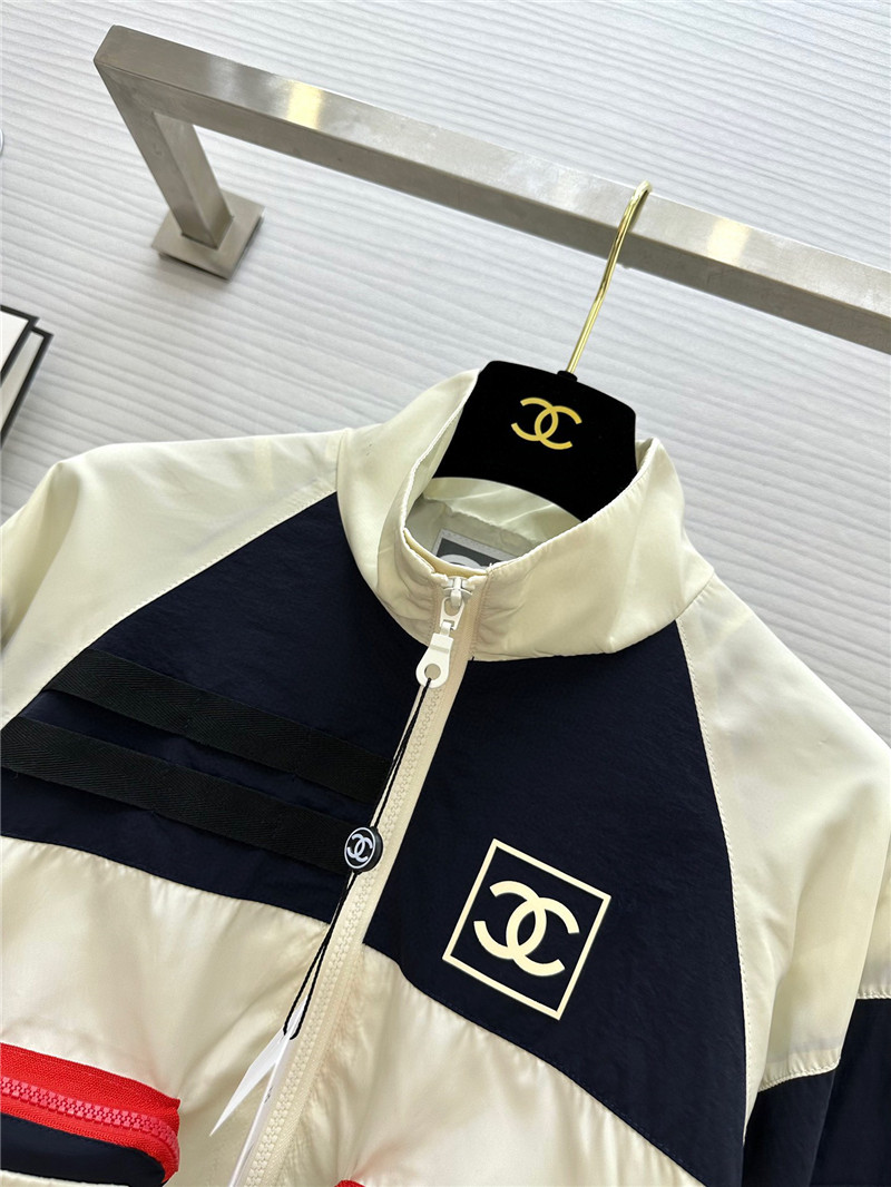 Ch**el hooded short work jacket replica d&g clothing