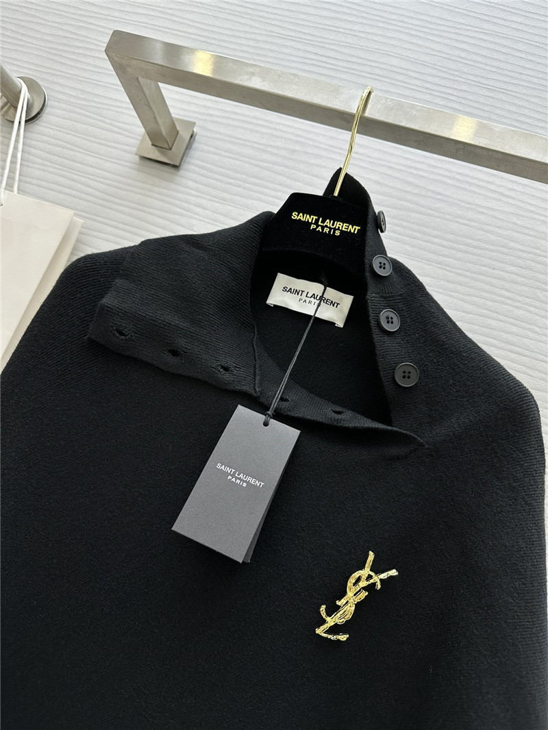 Y51 wool knitted cape replica designer clothes