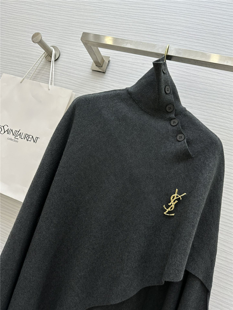 Y51 wool knitted cape replica designer clothes