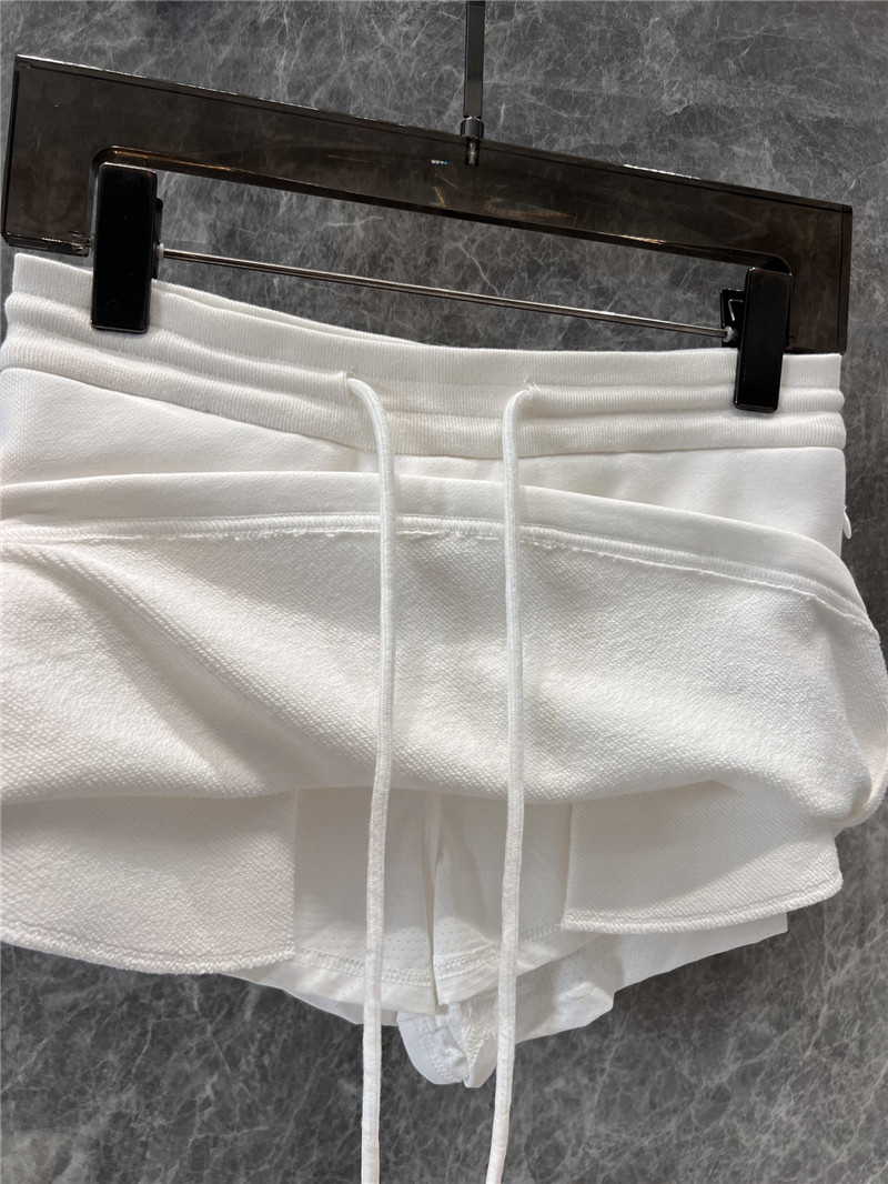M1um1u round neck sweatshirt + short skirt set replica clothes