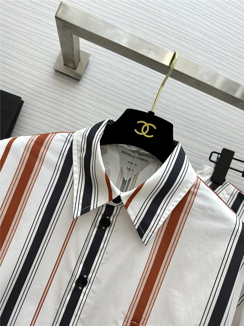 b0tt*ga Ven*ta striped cotton suit replica clothing sites